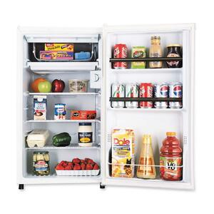 SANYO SR-3620W Counter High Refrigerator - 3.6ft³ - Manual De-frost - White