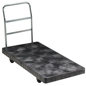 Continental Utility Duty Platform Truck - 700 lb Capacity - 5" Caster - Plastic, Steel - 24" x 48" x 37.5" - Gray