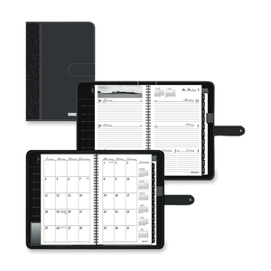At-A-Glance Fashion Weekly and Monthly Planners - Weekly, Monthly - 4.88" x 8" - January till December - 1 Week Per 2 Page(s), 1 Month Per 2 Page(s) - Black