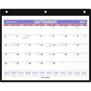 White Page. Clear Corner. Calendar