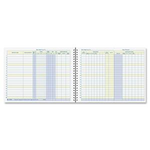 Adams Weekly Payroll Book - 112 Sheet(s) - 2 Part - Carbonized - White - 1Each