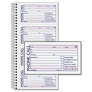 Phone Message Book