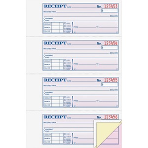 Tapebound 3-part Money Receipt Book