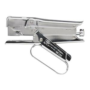 Advantus Heavy-Duty Clipper Stapler - Heavy Duty Stapler - 140 Staple Capacity - 3/8" Staple Size - Chrome