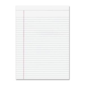 Ampad Personalized Custom Legal Pad Kit - 50 Sheet(s) - 15lb - Legal/Narrow Ruled - 8.5" x 11.75" - 5 / Pack - White