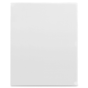 Anglers Kleer-Kolor Vinyl File Folder - 8.5" x 11" - Letter - 5 / Pack - Clear
