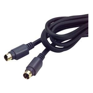 Arista Digital Series S-Video Cable - mini-DIN Male S-Video - mini-DIN Male S-Video - 12ft - Black