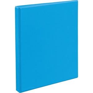 Avery Non-stick Heavy-Duty Reference View Binder - Letter - 8.5" x 11" - 100 Sheet x 0.5" Capacity - 1 Each - Light Blue
