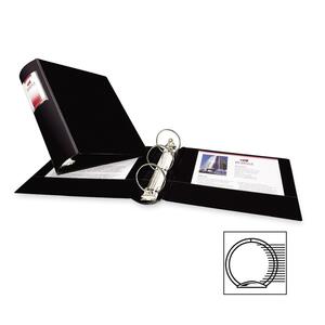 Avery Heavy-Duty 3-Ring Vinyl Binder - Letter - 8.5" x 11" - 375 Sheet x 2" Capacity - 1 Each - Black