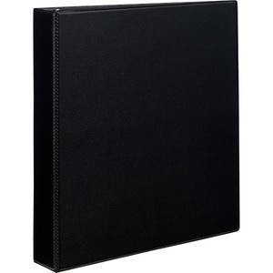 Avery Durable Slant Ring Reference Binder - Letter - 8.5" x 11" - 350 Sheet x 1.5" Capacity - 1 Each - Black