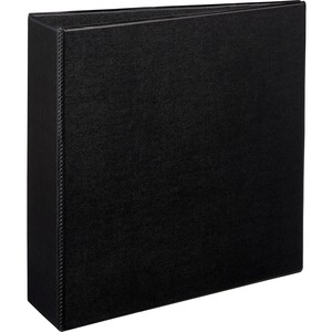 Avery Durable Slant Ring Reference Binder - Letter - 8.5" x 11" - 600 Sheet x 3" Capacity - 1 Each - Black