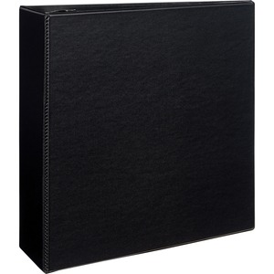 Avery Durable Slant Ring Reference Binder - Letter - 8.5" x 11" - 700 Sheet x 4" Capacity - 1 Each - Black