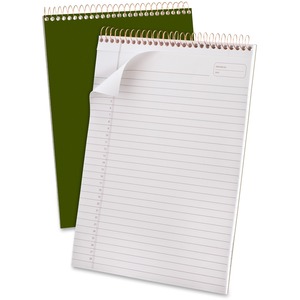 Ampad Classic Wirebound Legal Pad - 70 Sheet(s) - 20lb - Legal Ruled - 8.5" x 11.75" - 1 Each - White