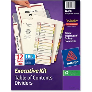 12/Set Tab Divider