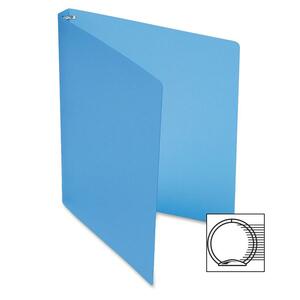 Avery Translucent Poly Binder - Letter - 8.5" x 11" - 100 Sheet x 0.5" Capacity - 1 Each - Blue