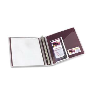 Burgundy Presentation Binder