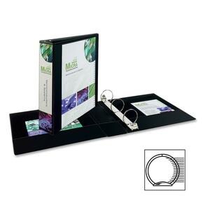 Avery Showcase Reference View Binder - Letter - 8.5" x 11" - 375 Sheet x 2" Capacity - 1 Each - Black