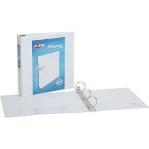 Avery Showcase Reference View Binder - Letter - 8.5" x 11" - 375 Sheet x 2" Capacity - 1 Each - White