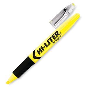 Avery Smearsafe Highlighter - Chisel Marker Point Style - Yellow Ink - 1 Each