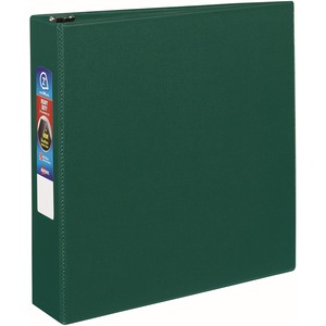 Avery EZD Heavy-Duty Reference Binder - Letter - 8.5" x 11" - 540 Sheet x 2" Capacity - 1 Each - Green