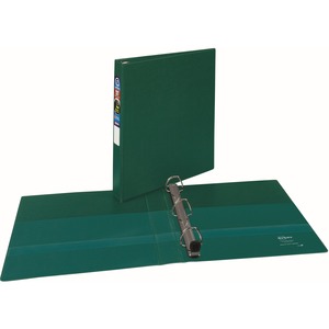 Avery EZD Heavy-Duty Reference Binder - Letter - 8.5" x 11" - 275 Sheet x 1" Capacity - 1 Each - Green