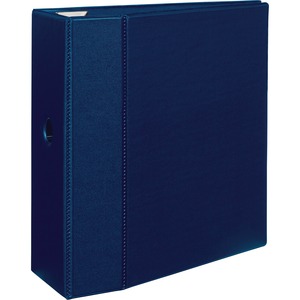 Avery EZD Heavy-Duty Reference Binder - Letter - 8.5" x 11" - 1050 Sheet x 5" Capacity - 1 Each - Navy Blue