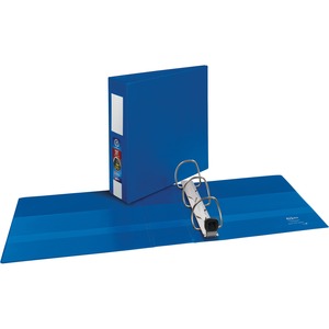 Avery Heavy-Duty Reference Binder With Label Holder - Letter - 8.5" x 11" - 670 Sheet x 3" Capacity - 1 Each - Blue