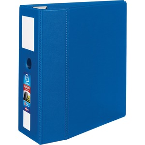 Avery Heavy-Duty Reference Binder With Label Holder - Letter - 8.5" x 11" - 1050 Page x 5" Capacity - 1 Each - Blue