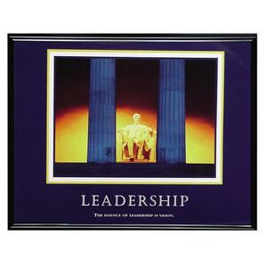 Advantus Leadership Framed Print - 30" Width x 24" Height
