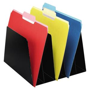 Buddy Mirage Vertical Separator - 6.75" x 10" x 10" - 5 Pocket(s) - Steel - Black