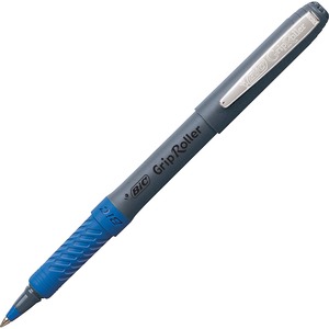 BIC Comfort Grip Rollerball Pen - 0.5 mm Pen Point Size - Blue Ink - 1 Each