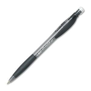 BIC Atlantis Mechanical Pencil - #2 Pencil Grade - 0.7 mm Lead Size - Clear Barrel, Black Barrel - 1 Each