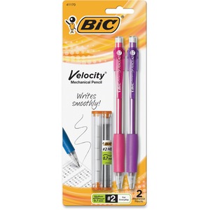BIC Velocity Pencil - #2 Pencil Grade - 0.7 mm Lead Size - 2 / CD