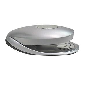 Bostitch AntiJam Desktop Stapler - Desktop Stapler - 20 Sheets Capacity - 210 Staple Capacity - 1/4" Staple Size - Silver