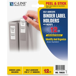 Self-Adhesive Binder Labels