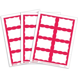 C-line Printer Name Badge - 3.37" Width x 2.3" Length - 8/Sheet - 200 / Box