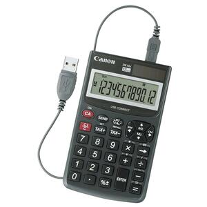 Canon DK10i Compact Keypad Calculator - 12 Character(s) - LCD - Solar, Battery Powered - 0.5" x 2.8" x 4.8"