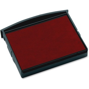 COSCO Self-Inking Stamp Replacement Pad - 1.87" x 1.75" - Red Ink