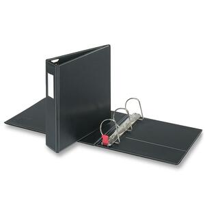 Cardinal EasyOpen Slant-D Binder With Label Holder - Letter - 8.5" x 11" - 480 Sheet x 2" Capacity - 1 Each - Black