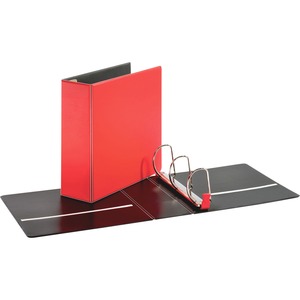Cardinal EasyOpen Slant-D Binder With Label Holder - Letter - 8.5" x 11" - 4" Capacity - 1 Each - Red