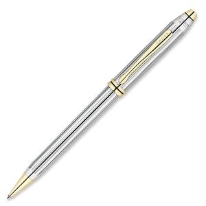 Cross Townsend Ballpoint Pen - Chrome Barrel - 1 Each
