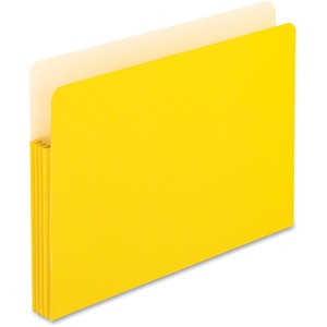 Esselte Pendaflex Colored Expanding File Pocket - Letter - 8.5" x 11" - 3.5" Expansion - 3.5" Capacity - 1 Each - Yellow