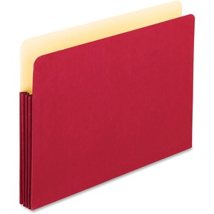 Esselte Pendaflex Colored Expanding File Pocket - Legal - 8.5" x 14" - 3.5" Expansion - 3.5" Capacity - 1 Each - Red