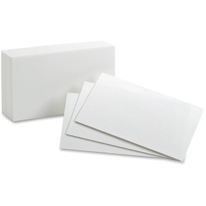 3"x5" White Index Cards