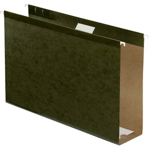 Esselte Hanging Folder - Legal - 8.5" x 14" - 3" Expansion - 3" Capacity - 25 / Box - Green