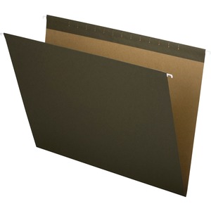 Esselte Hanging Files Folders14" x 18" - 25 / Box - Green