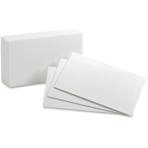 5"x8" White Index Cards