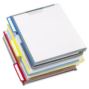 Esselte Pendaflex Pilesmart View Folder With Write-on-Tabs - Letter - 8.5" x 11" - 1/3 Tab Cut - 75 Sheet - 6 / Pack
