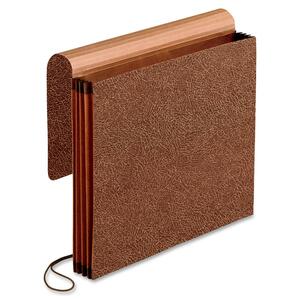 Esselte Pendaflex Reinforced Expanding Wallet - 3.5" Expansion - 9.5" x 11.75" - 1 Each - Red