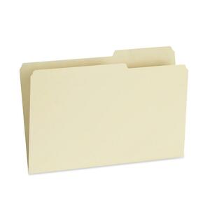 Esselte Pendaflex File Folder - Letter - 8.5" x 11" - 2/5 Tab Cut - 0.75" Expansion - 100 / Box - 11pt. - Manila